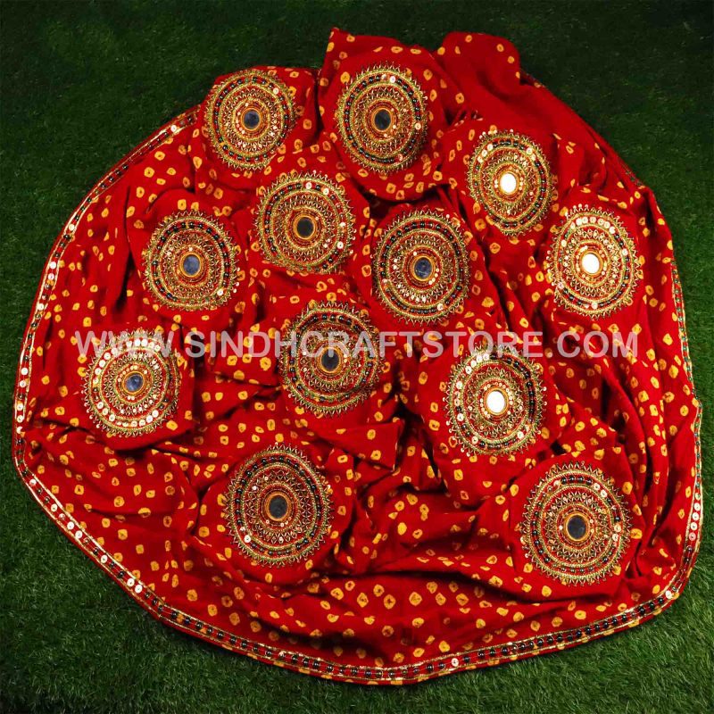 Chunri Chadar Gota Work 12 Bunches