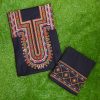Soomro Embroidery Black 2pc Unstitched Suit