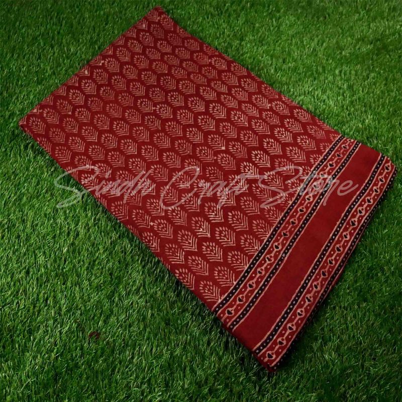 Hand Block Printed Natural Dyed Shirt