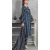 Chunri Printed 3pc Linen Unstitched Suit-SCS-33