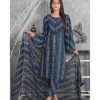 Chunri Printed 3pc Linen Unstitched Suit-SCS-33