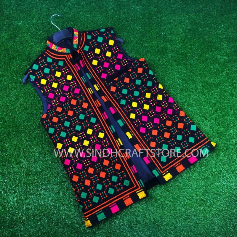 Balochi Traditional Waistcoat-SCS-01