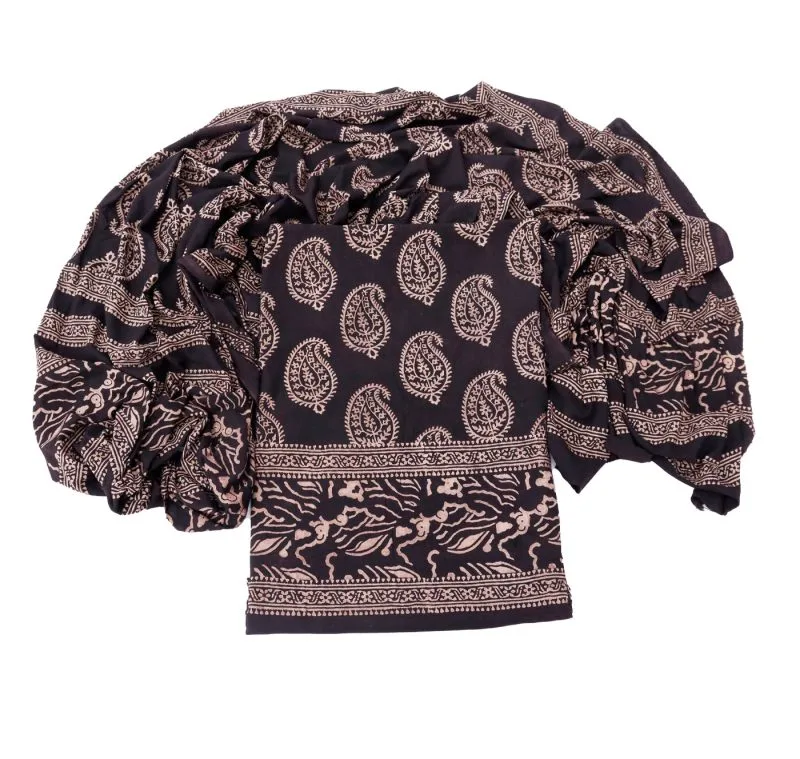 Natural Dyed Block Print 2pc Suit-BL
