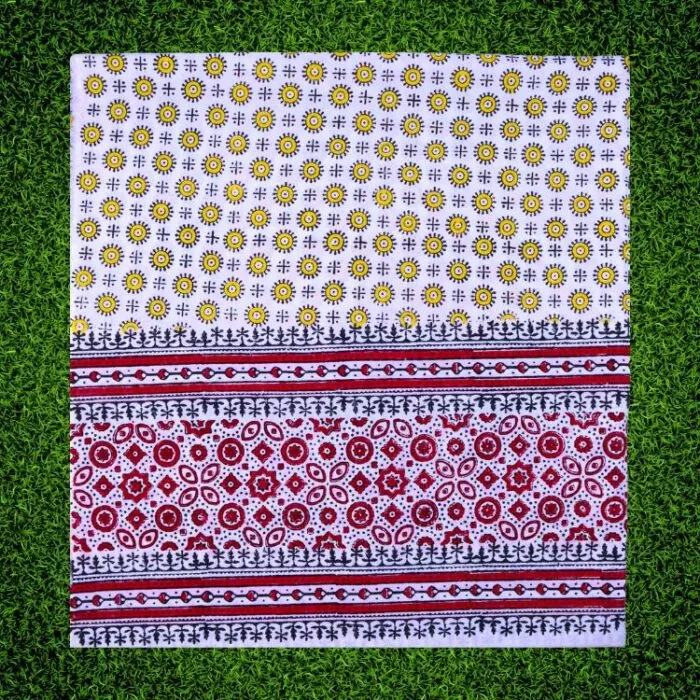 Hand Block Printed Natural Dyed Shirt-D-70