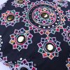 Black Embroidered 5 Pieces Cushion Covers