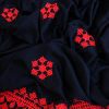 Sindhi Embroidered Chadar (Black)