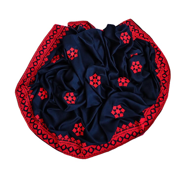 Sindhi Embroidered Chadar (Black) Sindhi Embroidered Chadar (Black)