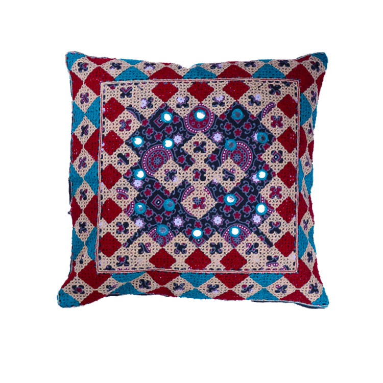 Ajrak Embroidered 5 Pieces Cushion Covers Ajrak Embroidered 5 Pieces Cushion Covers
