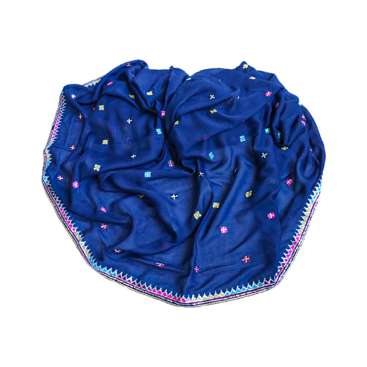 Benazir Silver Sitara Fancy Embroidered Chadar Benazir Silver Sitara Fancy Embroidered Chadar