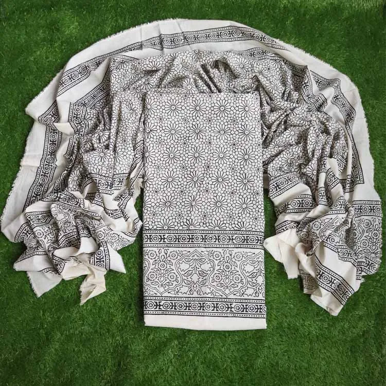 Natural Dyed Block Print 2pc Suit