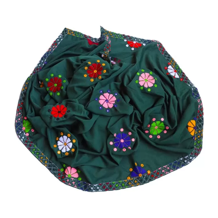 Hand Embroidered Mirror work Large Chaddar Hand Embroidered Mirror work Large Chaddar