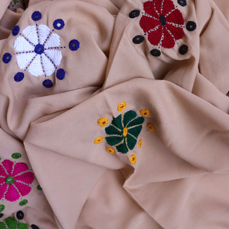 Hand Embroidered Mirror work Large Chaddar Hand Embroidered Mirror work Large Chaddar - Image 2