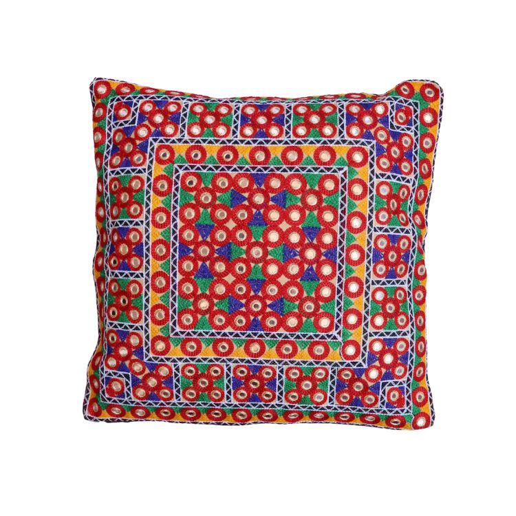 Black Embroidered 5 Pieces Cushion Covers Black Embroidered 5 Pieces Cushion Covers