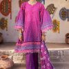 Chunri Print Lawn 3pc Suit-MSH-24-10