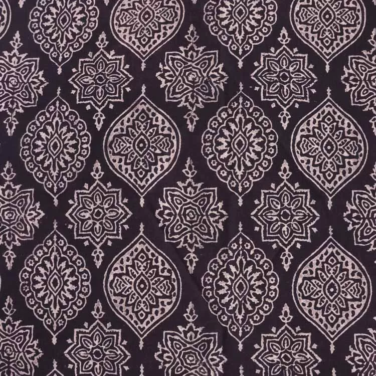 Hand Block Printed Natural Dyed Shirt - Image 2