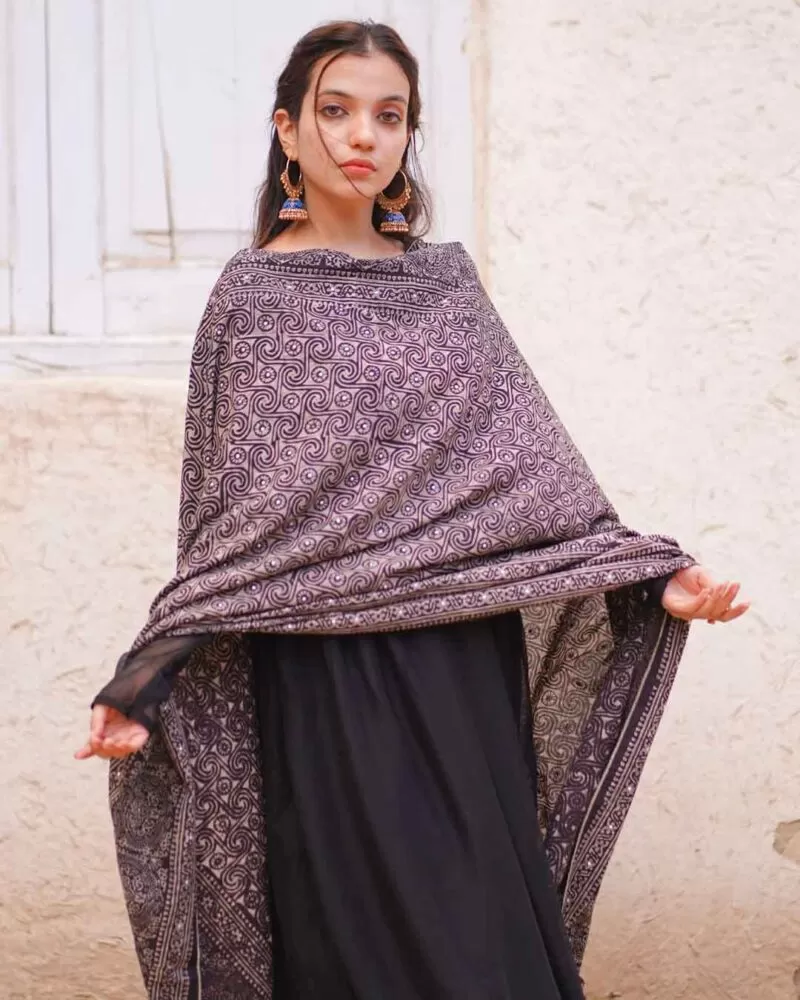Ajrak Chaadar-D63