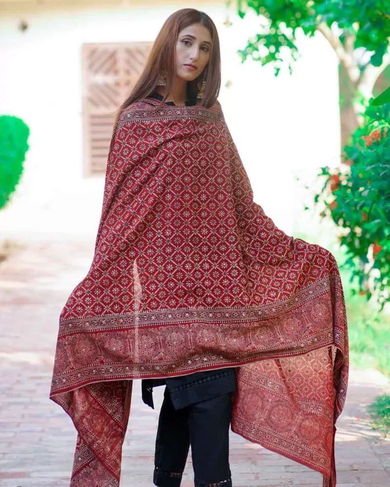 Ajrak Chaadar-D65
