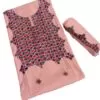 Hand Embroidered Needled work 2pc Unstitched Suit