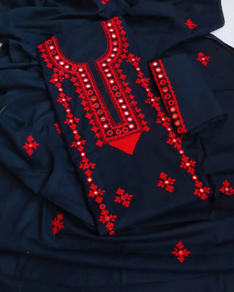 Sindhi Dress Hand Embroidered Needle Work