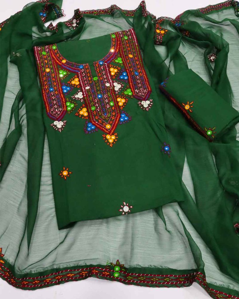 Sindhi Dress Hand Embroidered Needle Work