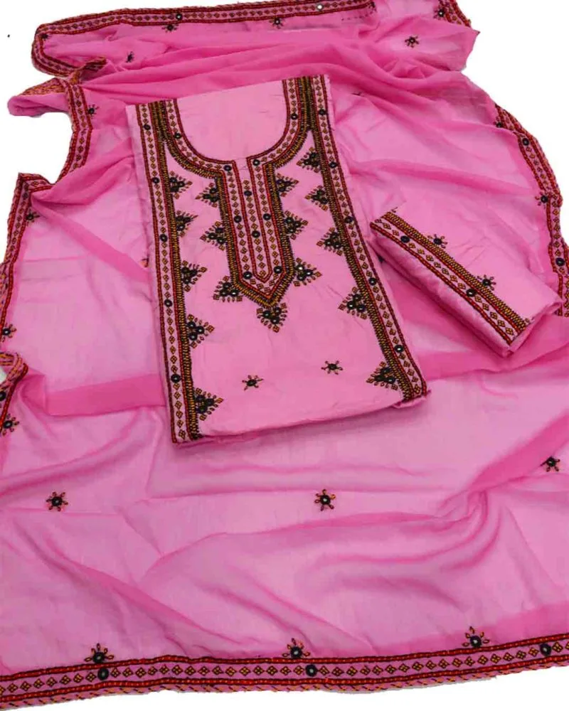 Sindhi Dress Hand Embroidered Needle Work