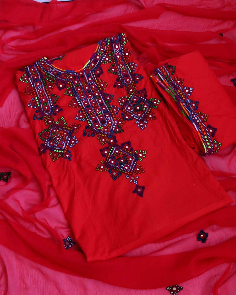 Sindhi Dress Hand Embroidered Needle Work