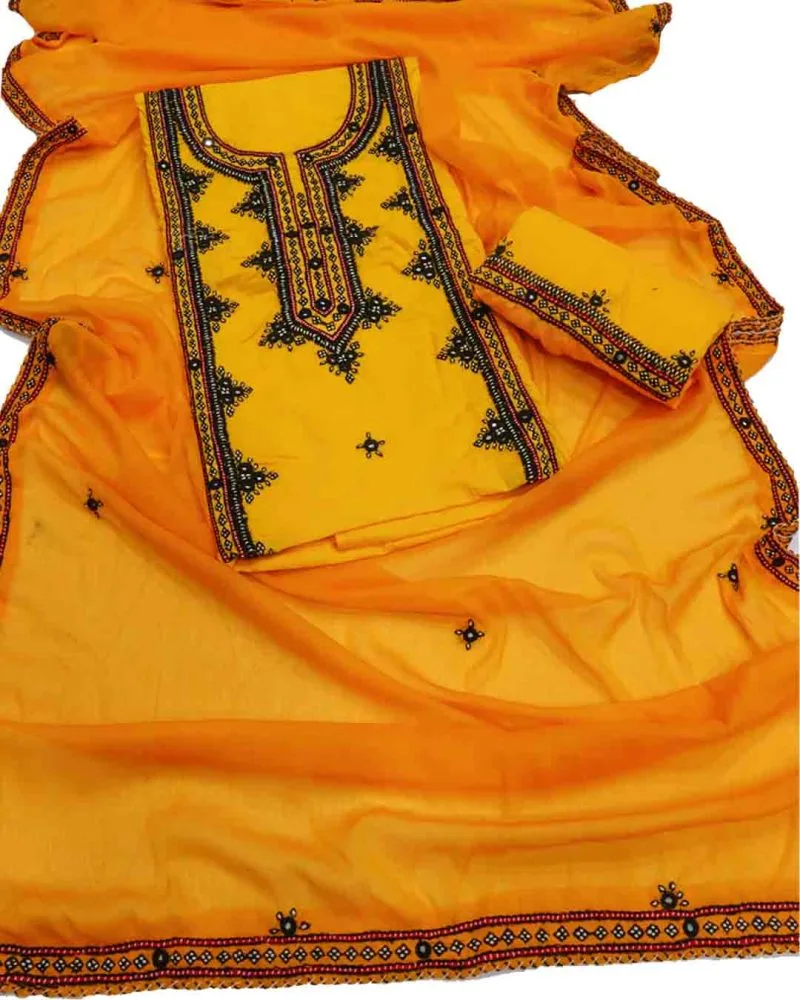 Sindhi Dress Hand Embroidered Needle Work