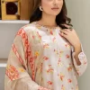 Digital Print Lawn 3pc Unstitched Suit-JH-954