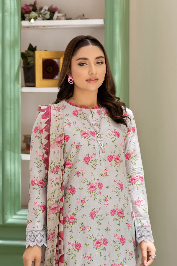 Digital Print Lawn 3pc Unstitched Suit-JH-955 Digital Print Lawn 3pc Unstitched Suit-JH-955 - Image 3